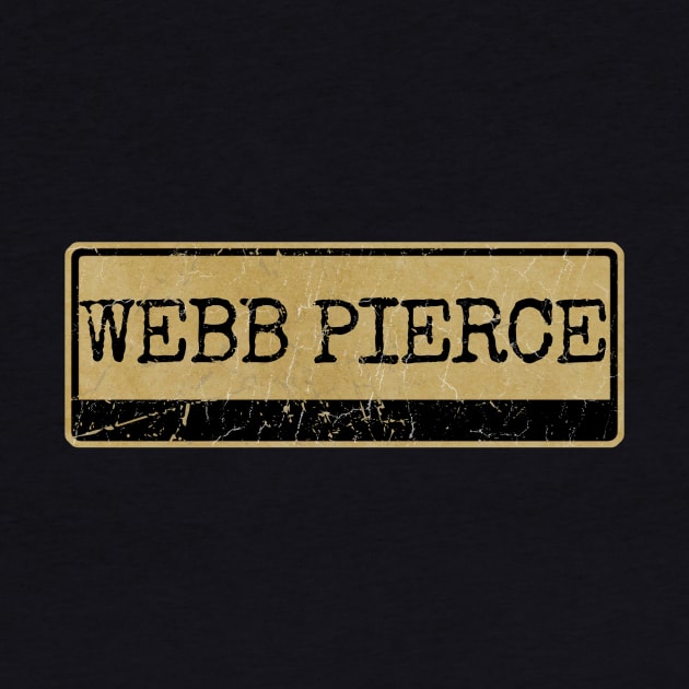 Aliska, text black retro - Webb Pierce by Aliska